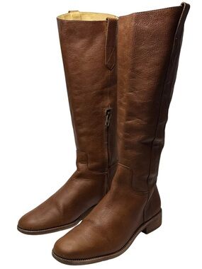 Madewell Tall Brown Leather Over-the-Knee Boots